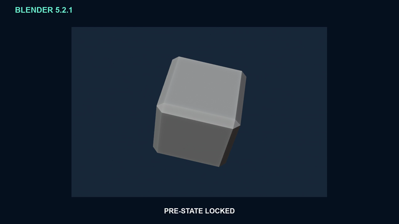 Blender proof poster